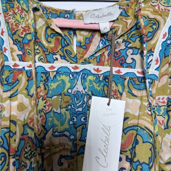 NWT Cleobella Magdalena Las Palmas Paisley Mini Dress Size XS - Picture 4 of 12